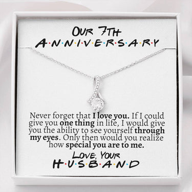 7th Anniversary (Friends Edition) Alluring Beauty Necklace - Love You This Much
